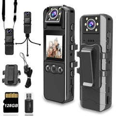 Ksadbossbo Body Camera with Audio and Video Recording